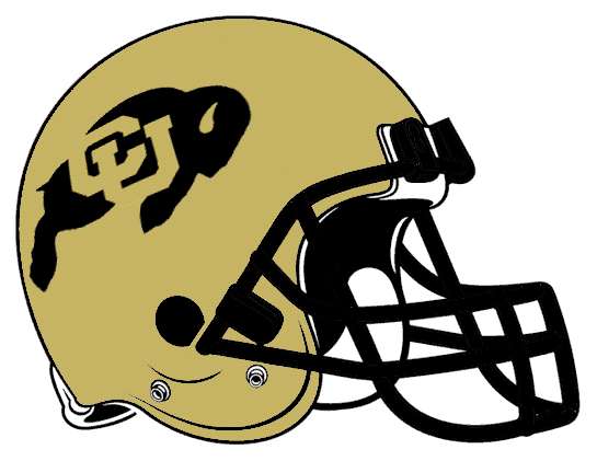 Colorado Buffaloes 1985-2004 Helmet Logo custom vinyl decal